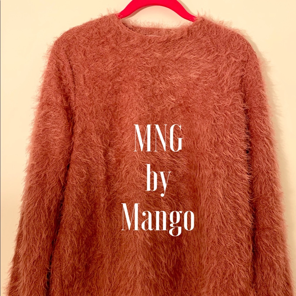 🆕Mango MNG sweater pink - Medium NWT super soft🧸